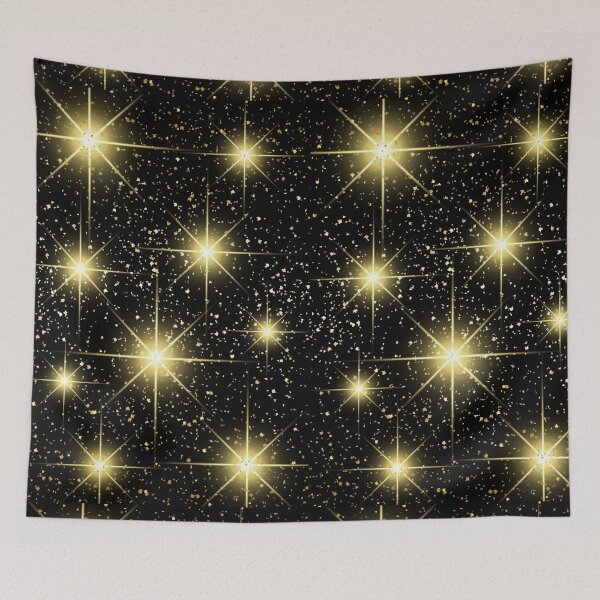 Item preview, golden stars golden dust  pattern designed and sold by TheRightHonMP.