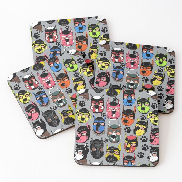 Item preview, Puppies on grey designed and sold by RobskiArt.