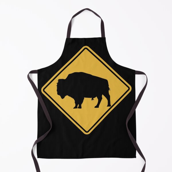 Item preview, Bison Buffalo Road Sign designed and sold by GEEK-FACTORY-EU.