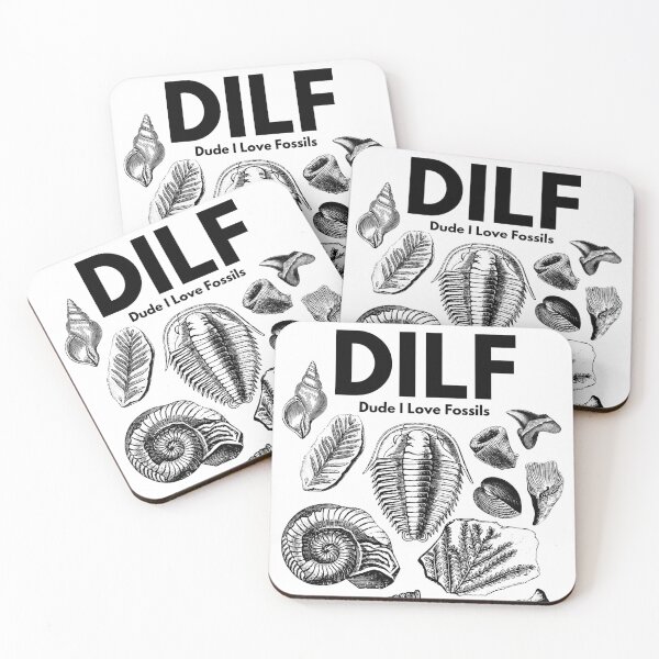 Item preview, DILF (Dude I Love Fossils!!) designed and sold by YeeHawGayPiracy.