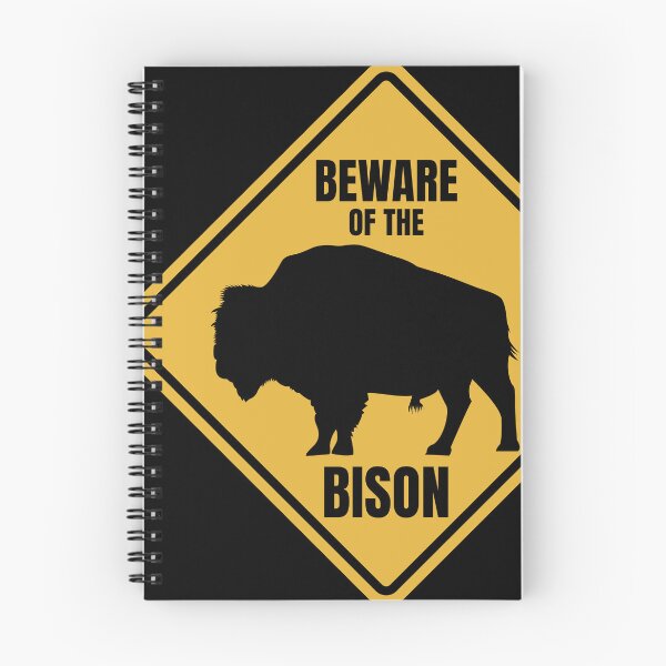 Item preview, Signo de carretera Bison Buffalo designed and sold by GEEK-FACTORY-EU.
