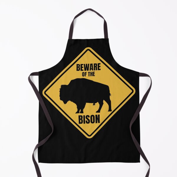 Item preview, Bison Buffalo Road Sign designed and sold by GEEK-FACTORY-EU.