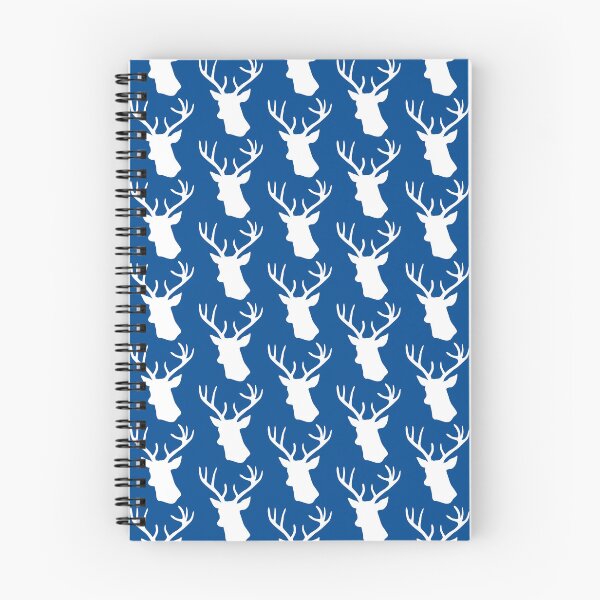 Item preview, Navy Blue Deer Head Silhouette - Dark Blue Reindeer Stag designed and sold by inspirationzgal.
