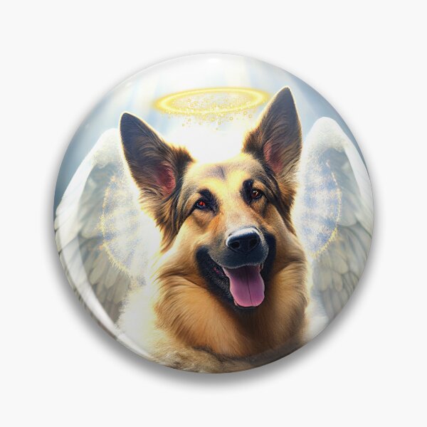 Item preview, Angel dogs - German Shepherd (light coat) designed and sold by SteampunkMoai.