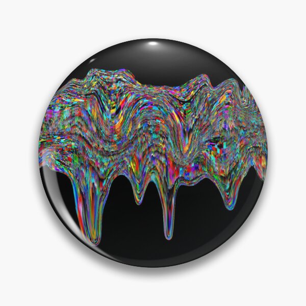 Item preview, colorful melting ice in a black background. designed and sold by Swift-Mart.