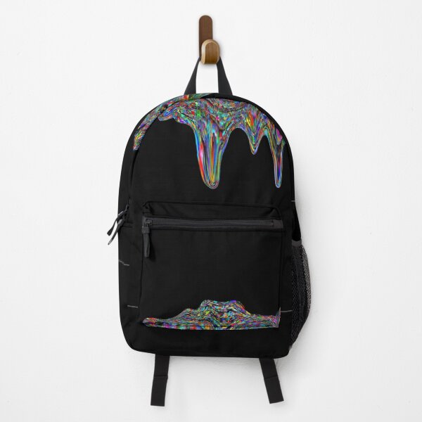 Item preview, colorful melting ice in a black background. designed and sold by Swift-Mart.