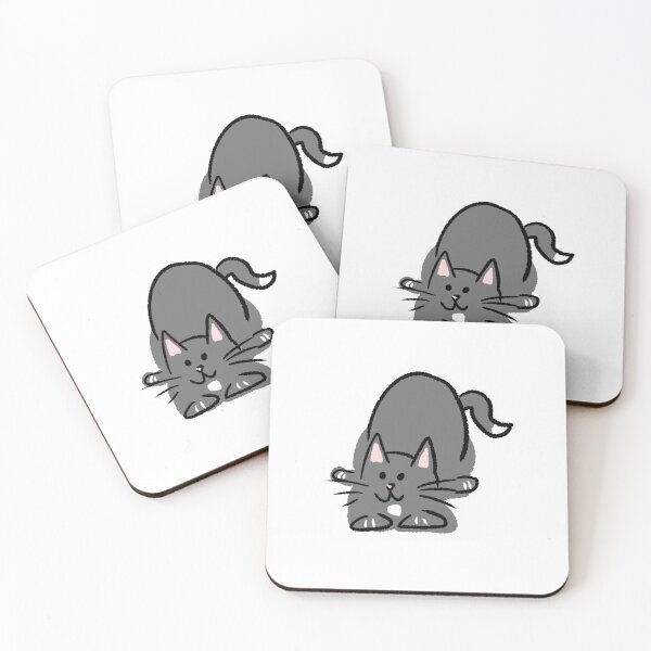 Item preview, Kitty Sticker / Cat Sticker / Gift designed and sold by St. Catherine's Art Club.