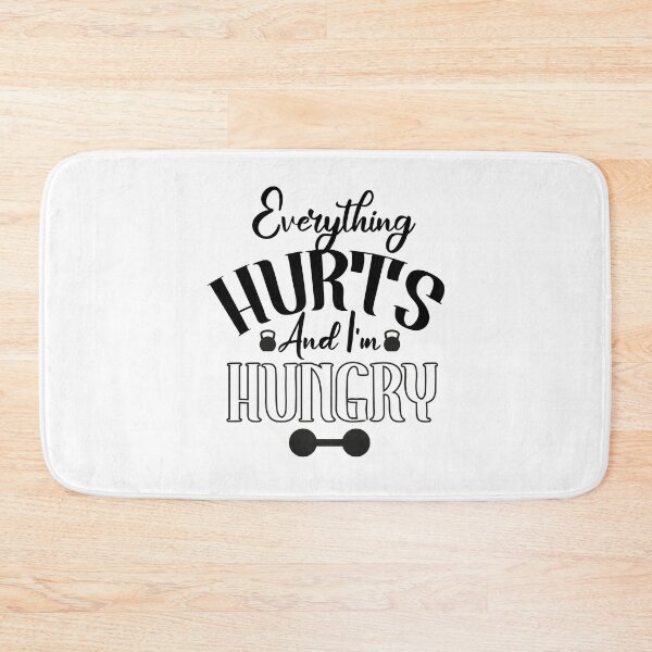 Item preview, Everything Hurts And I'm Hungry designed and sold by louzaartist.