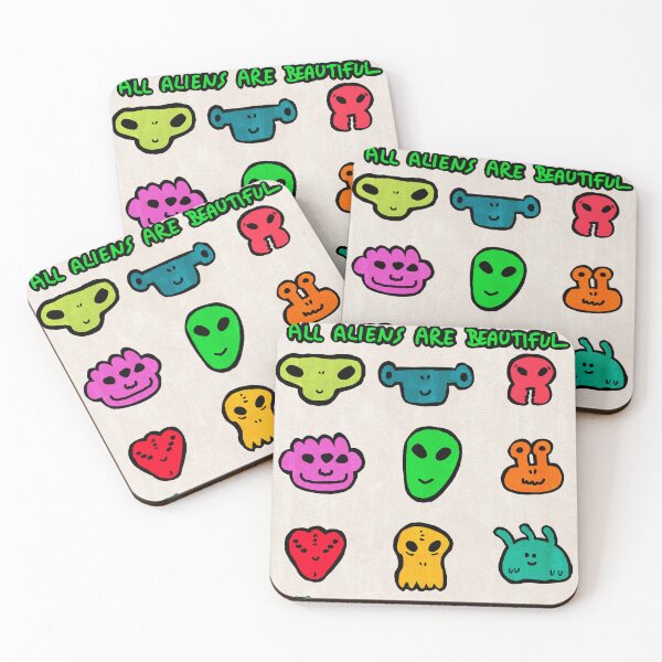 Item preview, All Aliens Are Beautiful designed and sold by taoistviking.