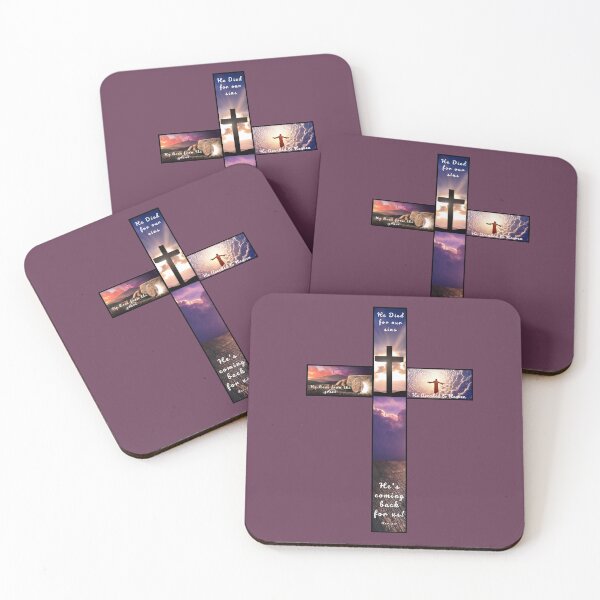 Item preview, Easter Message Cross Collage designed and sold by LynnEllenDesign.