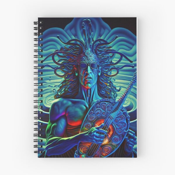 Item preview, Dios psicodélico del heavy metal designed and sold by ArtificialEye.