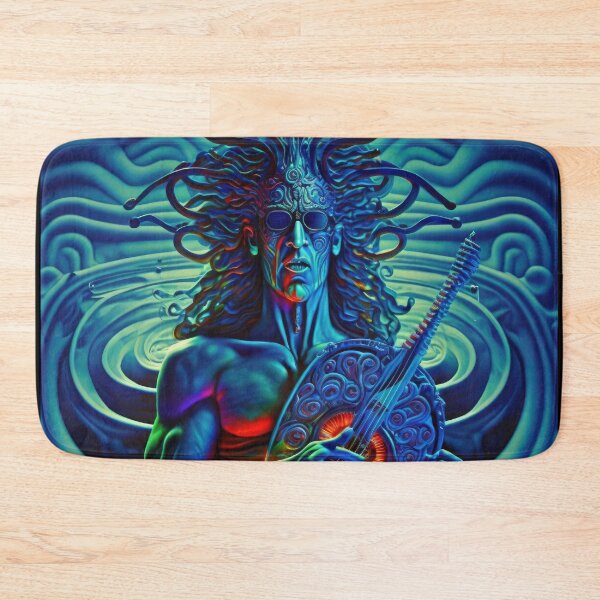 Item preview, Psychedelic God of Heavy Metal designed and sold by ArtificialEye.
