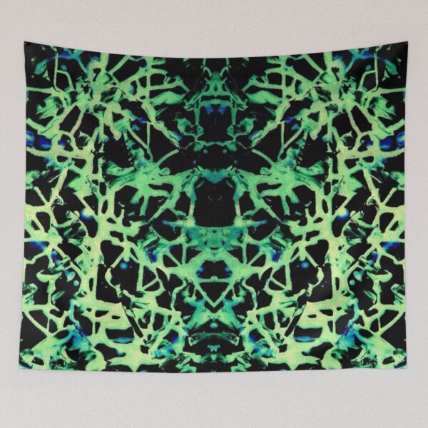 Item preview, "Inner-green" Original Painting's Digital Art on designed and sold by UmutKUTBAY.