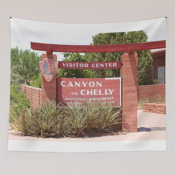 Item preview, Canyon de Chelly Visitor Center sign, Arizona designed and sold by FranWest.
