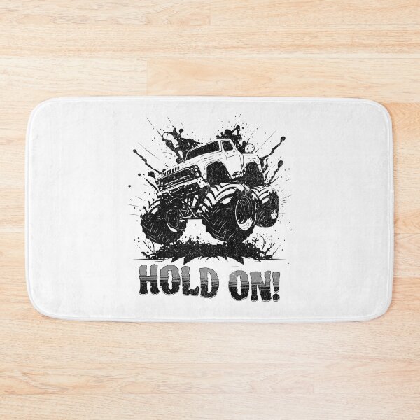 Item preview, Hold On! Monster Truck Shirt designed and sold by Rich Summers Art.