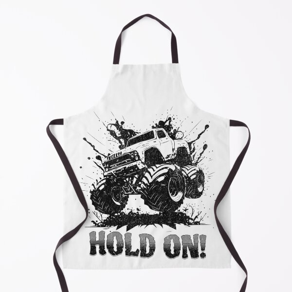 Item preview, Hold On! Monster Truck Shirt designed and sold by Rich Summers Art.