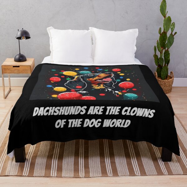 Item preview, Cute Adorable Dachshund Clown designed and sold by chamlogic.