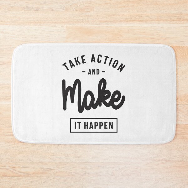 Item preview, Boldly Take Action & Achieve Goals - Inspirational Quote designed and sold by cidolopez.