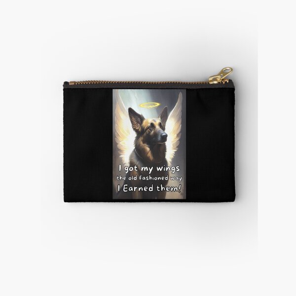 Item preview, Angel dogs - German Shepherd (dark coat) designed and sold by SteampunkMoai.