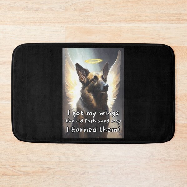 Item preview, Angel dogs - German Shepherd (dark coat) designed and sold by SteampunkMoai.