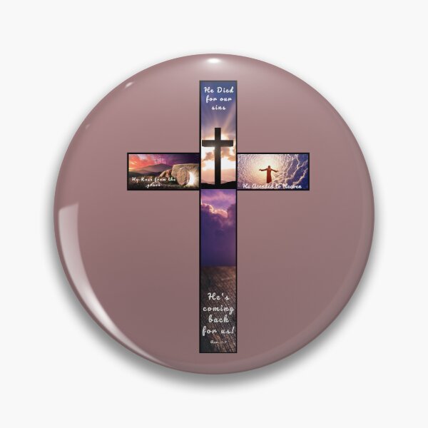 Item preview, Easter Message Cross Collage designed and sold by LynnEllenDesign.