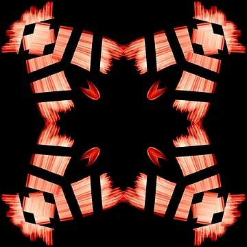 Artwork thumbnail, red checkered pattern by Meo Design