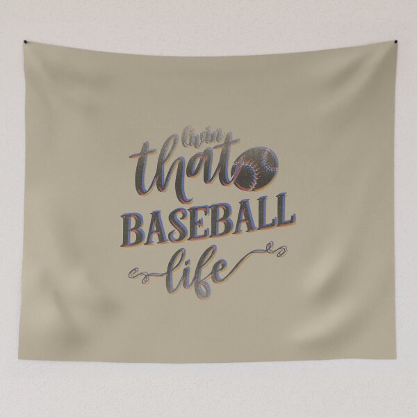 Item preview, Livin That Baseball Life Vintage  designed and sold by franktact.