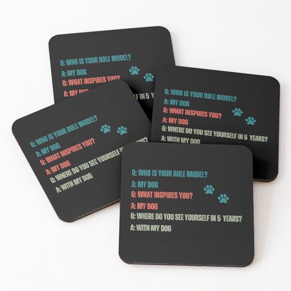 Item preview, My Dog is my Role Model and Inspiration in Life designed and sold by Poppies-Express.