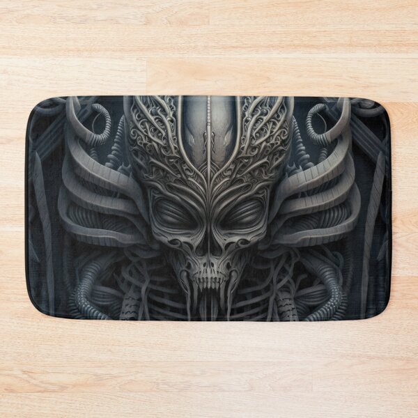 Item preview, The Death Skull of Heavy Metal (HR Giger Inspired style) designed and sold by ArtificialEye.