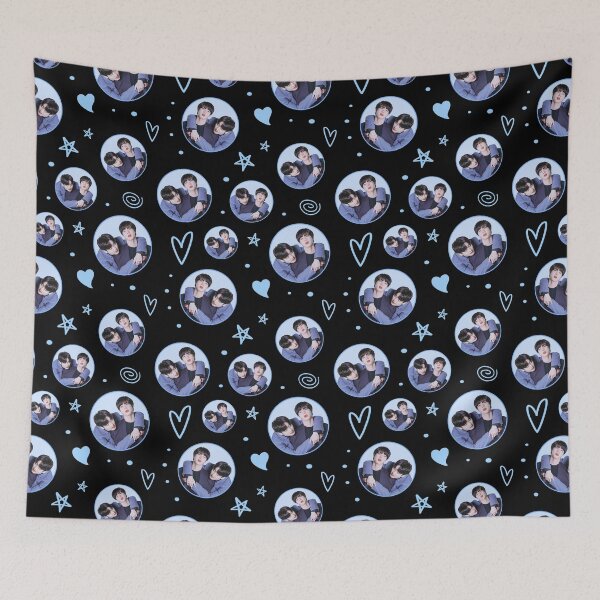 Item preview, blue jinkook pattern designed and sold by Juditicona.