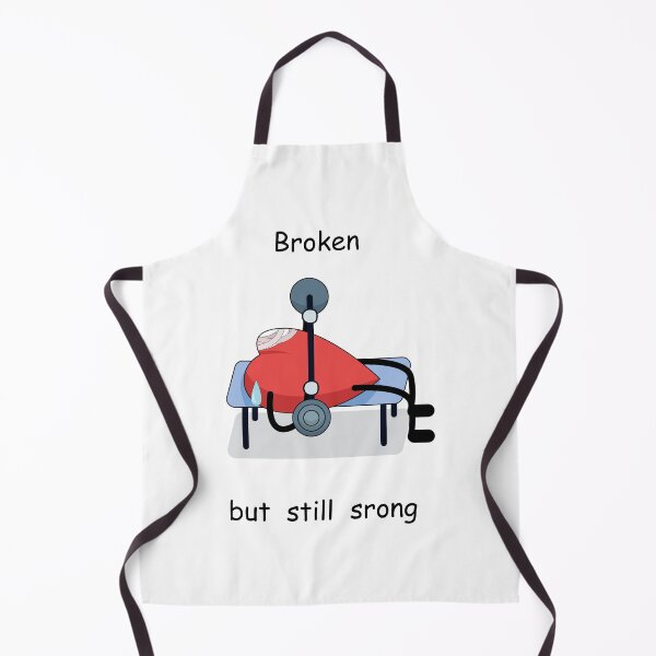 Item preview, Broken but still strong heart sticker, T-shirt sticker designed and sold by Flyart8.