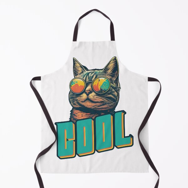 Item preview, Cool Retro Cat designed and sold by Mffl84.