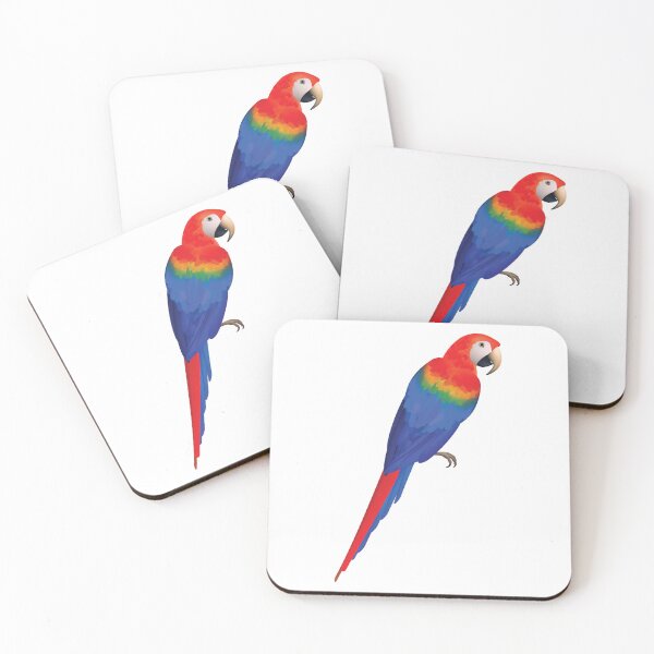 Item preview, Bird (parrot) - Scarlet macaw designed and sold by Stay-Pawsitive.