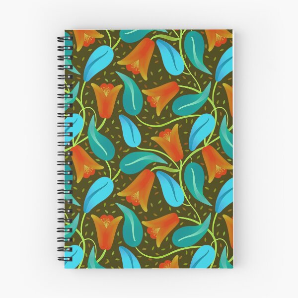 Item preview, Orange Copihue Flower - YellowGreen designed and sold by JaselviiStudio.