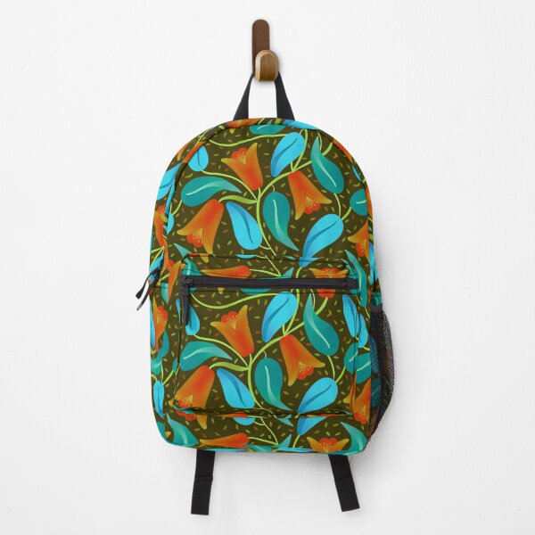 Artikelvorschau, Orange Copihue Flower - YellowGreen entworfen und verkauft von JaselviiStudio.