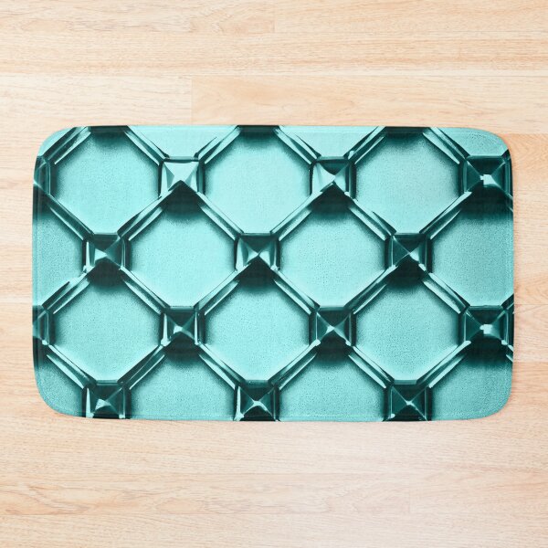 Artikelvorschau, Muster - Aqua-Gitter entworfen und verkauft von Stacey Hallock.