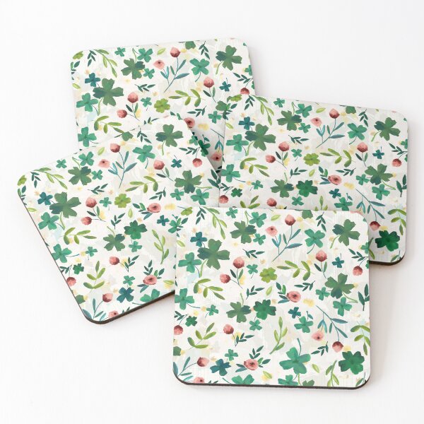 Item preview, Clovers and Shamrocks designed and sold by SarahTreu.