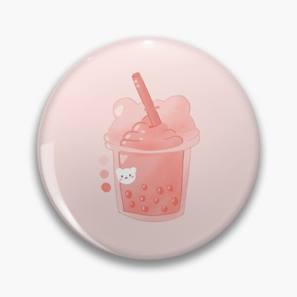 Item preview, Red bear boba tea  designed and sold by hey-evie-arts.