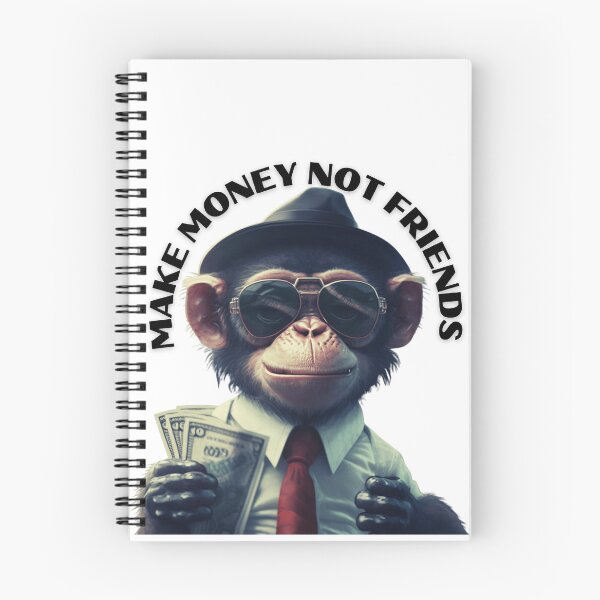 Item preview, Make Money Not Friends funny Quote designed and sold by Sisi Design⭐⭐⭐⭐⭐.