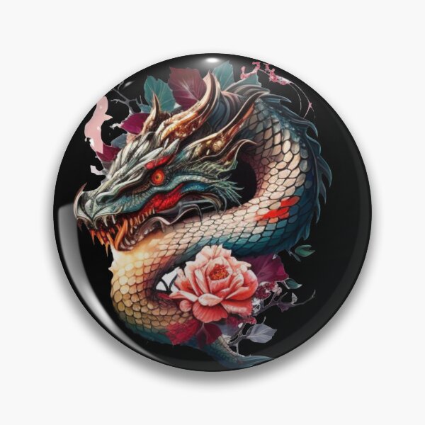 Item preview, Vintage Botanicals VS Dragon Snake designed and sold by Benin Store ®.