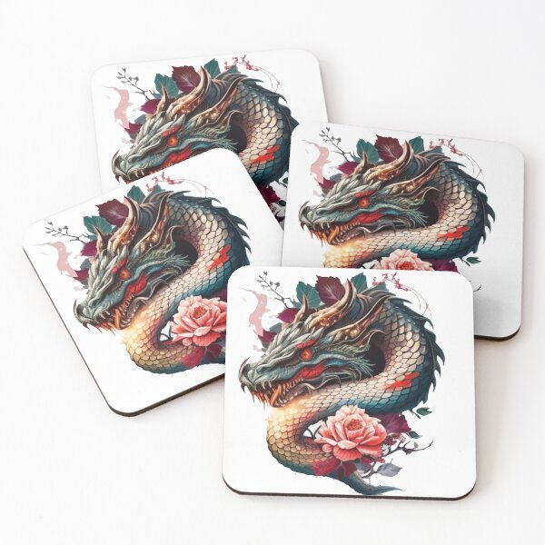 Item preview, Vintage Botanicals VS Dragon Snake designed and sold by Benin Store ®.