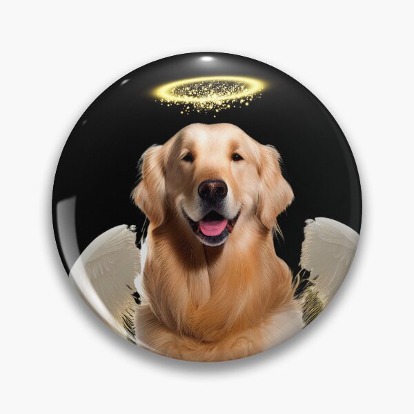 Item preview, Angel dogs - Golden Retriever designed and sold by SteampunkMoai.