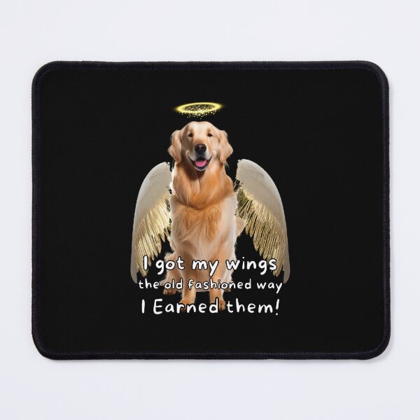 Item preview, Angel dogs - Golden Retriever designed and sold by SteampunkMoai.