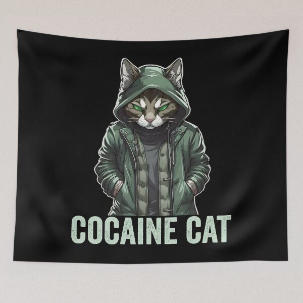 Item preview, Cocaine Cat designed and sold by Partees  4 U!.