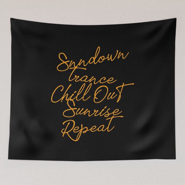 Item preview, Sundown, Trance, Chill Out, sunrise, repeat. designed and sold by paulo silveira.