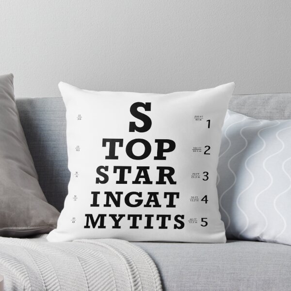 Item preview, Stop Staring (black) designed and sold by YesterdaysSushi.