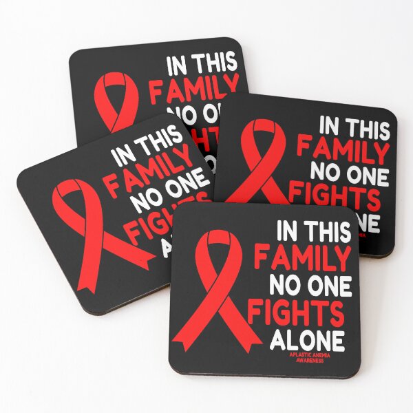 Item preview, In This Family No One Fights Alone Aplastic Anemia Awareness designed and sold by Color-Sparkle.