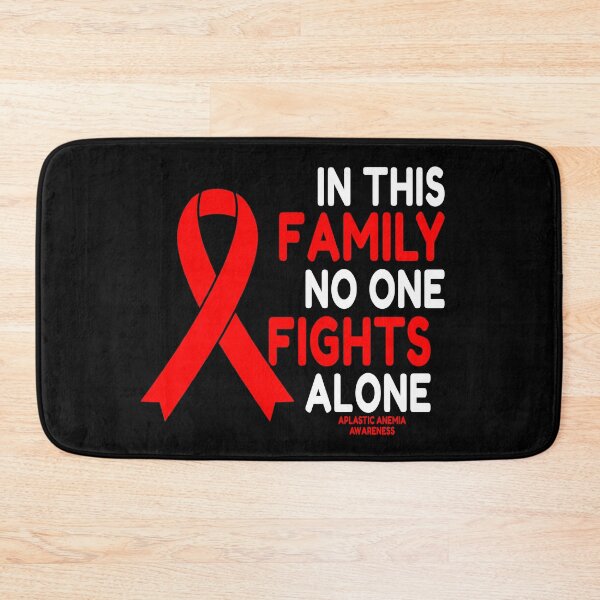 Item preview, In This Family No One Fights Alone Aplastic Anemia Awareness designed and sold by Color-Sparkle.