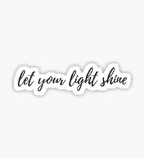 Let your light shine Matthew 5:16 Sticker