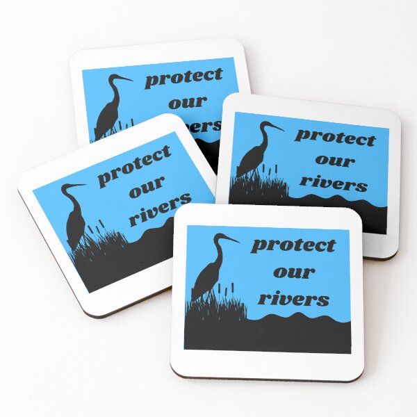 Item preview, protect our rivers designed and sold by Mapsart-.